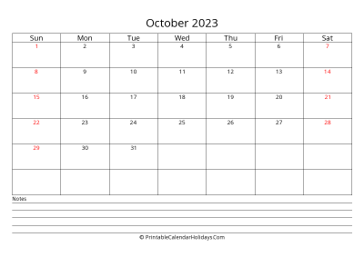 printable october 2023 calendar with uk bank holidays