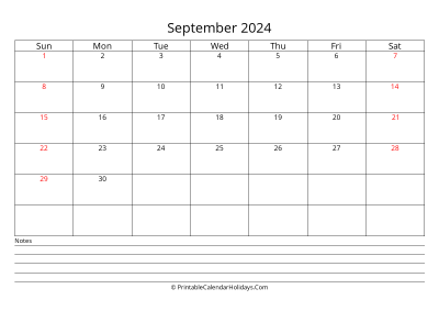 printable september 2024 calendar with uk bank holidays